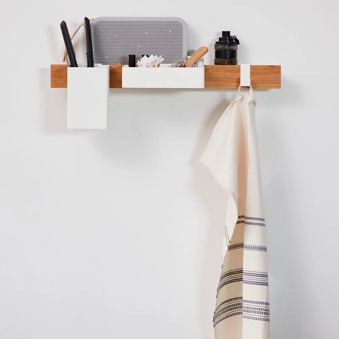 Flex Hooks krog 2-pak, Hvid Gejst