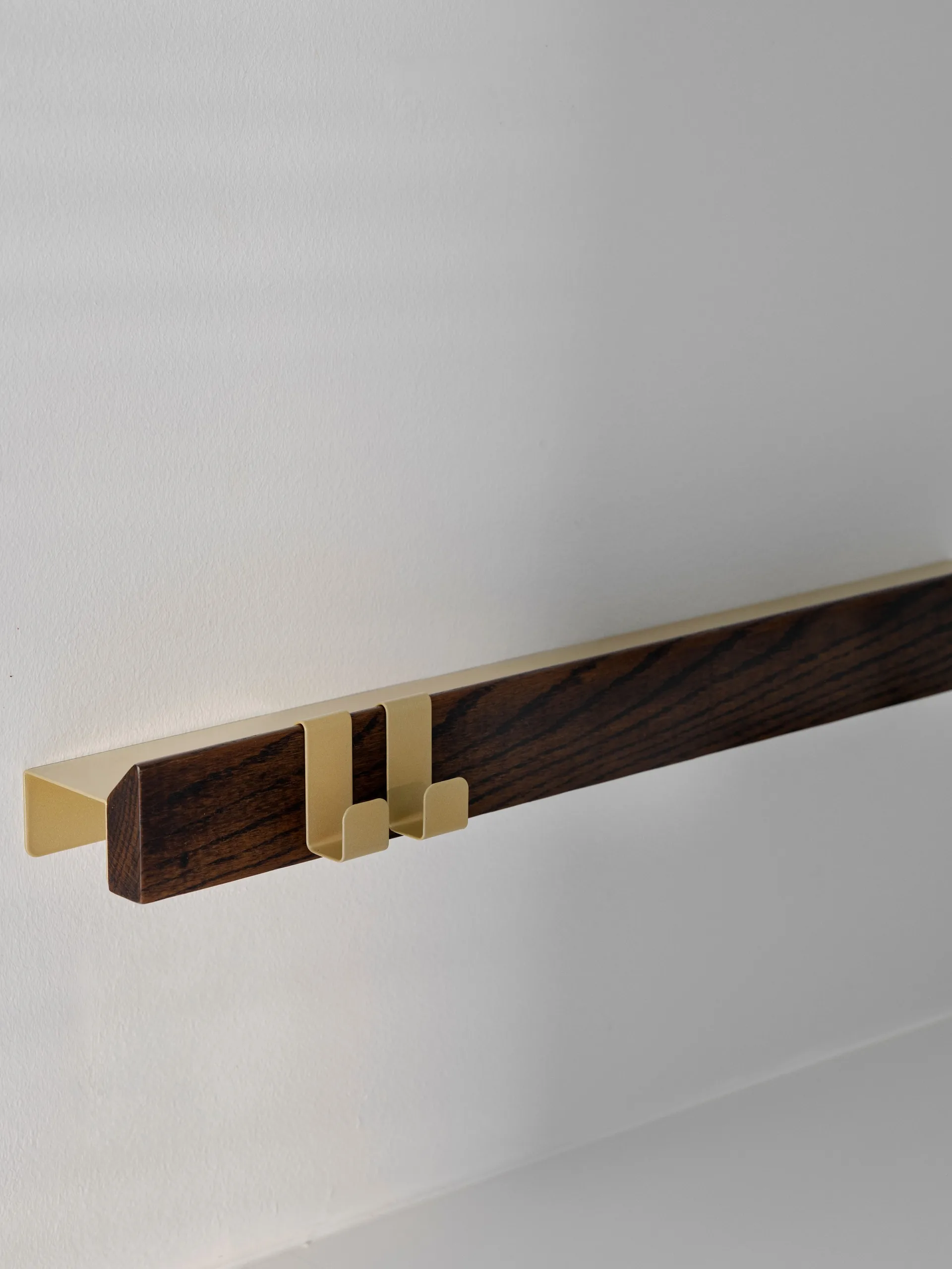 Flex Hooks krog 2-pak, Messing Gejst