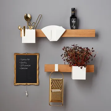 Flex kaffefilterholder - Hvid - Gejst