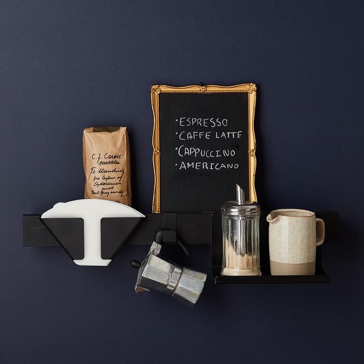 Flex kaffefilterholder, Sort Gejst