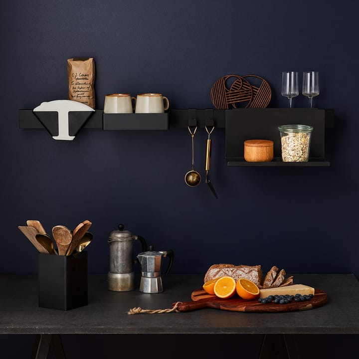 Flex kaffefilterholder, Sort Gejst