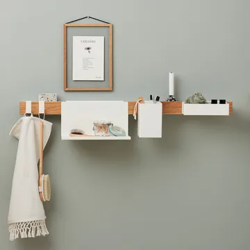 Flex Shelf hylde 21 cm - Hvid - Gejst