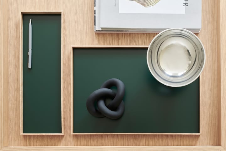 Frame bakke medium 23x34 cm, Eg/Grøn Gejst