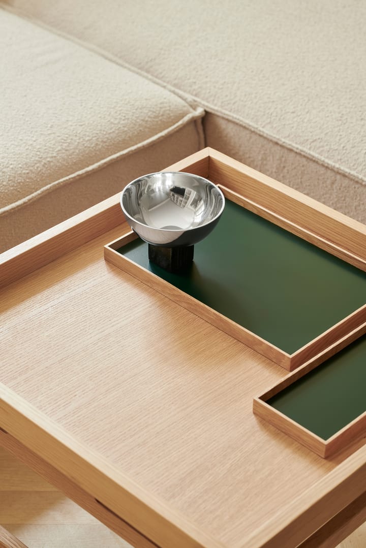 Frame bakke medium 23x34 cm, Eg/Grøn Gejst