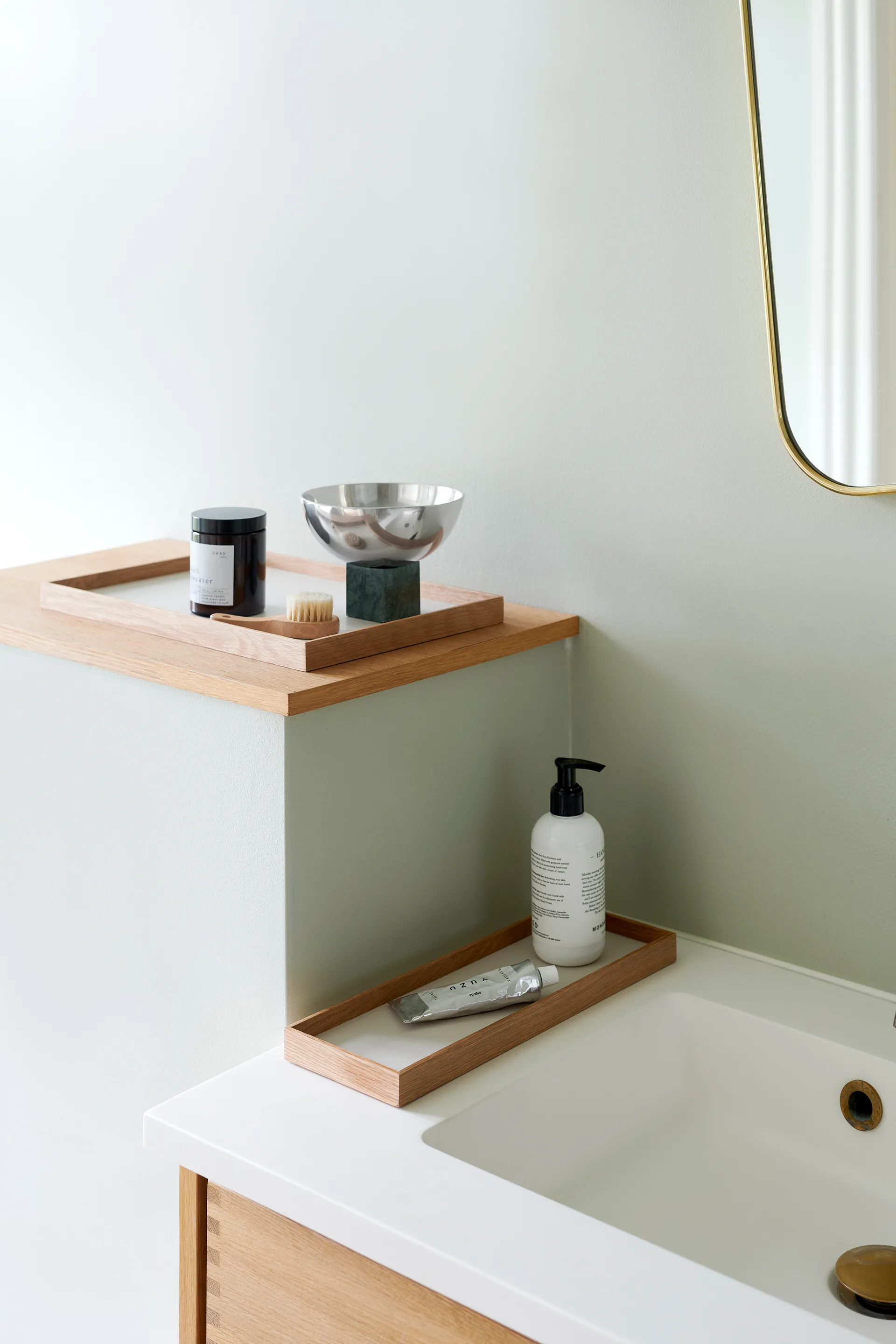 Frame bakke small 11x32,4 cm, Eg/Beige Gejst