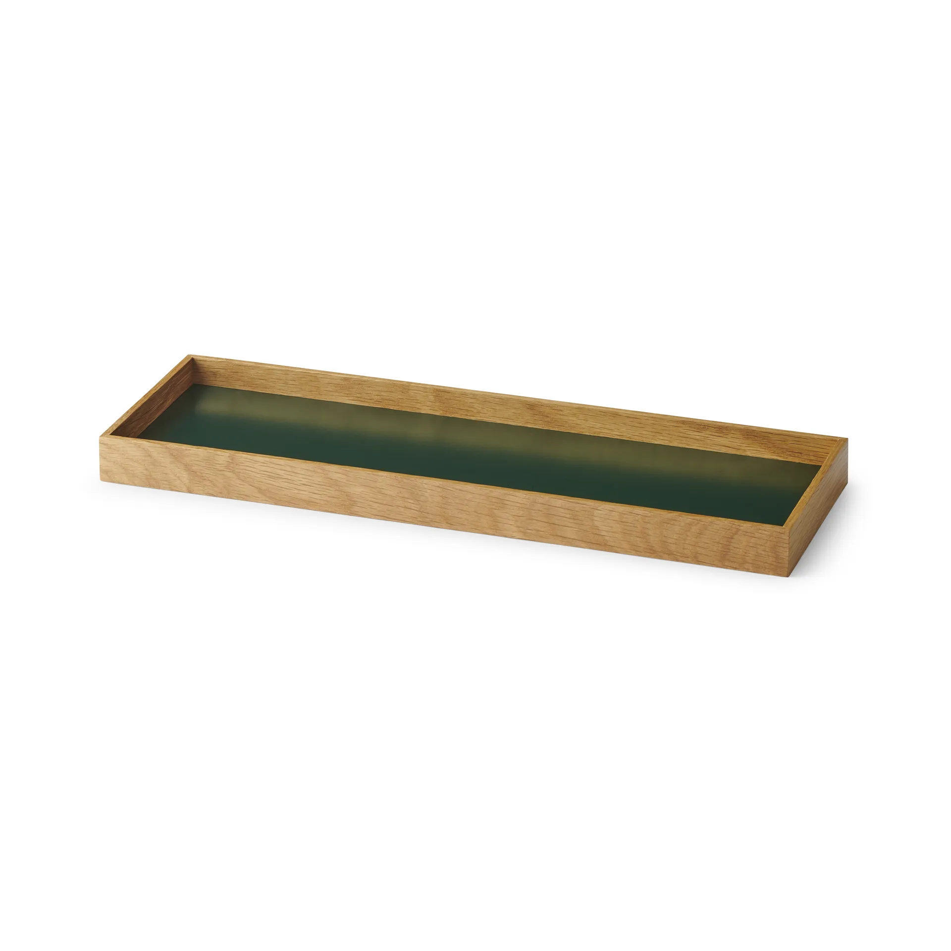 Frame bakke small 11x32,4 cm, Eg/Grøn Gejst