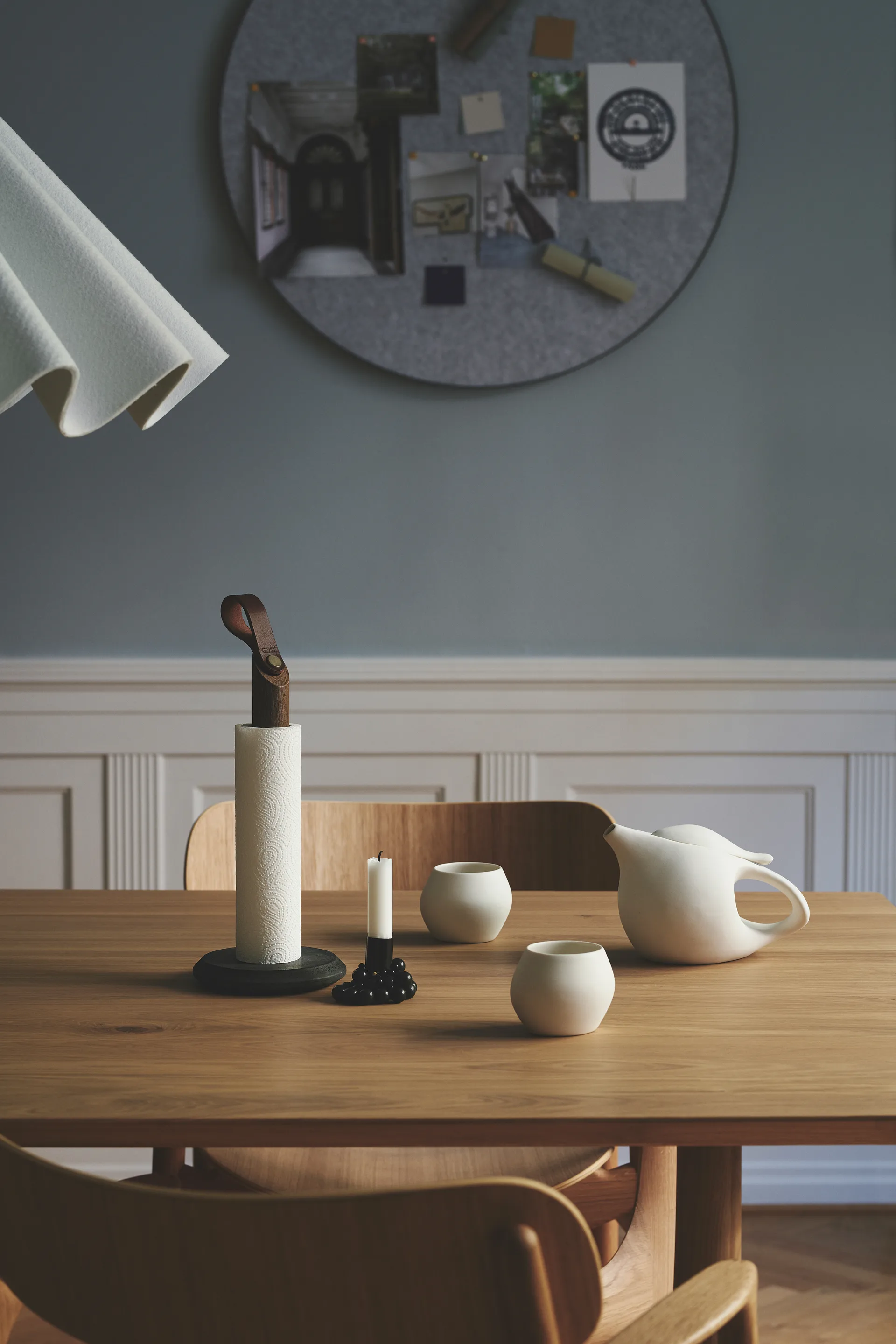 Grab køkkenrulleholder, Røget eg Gejst