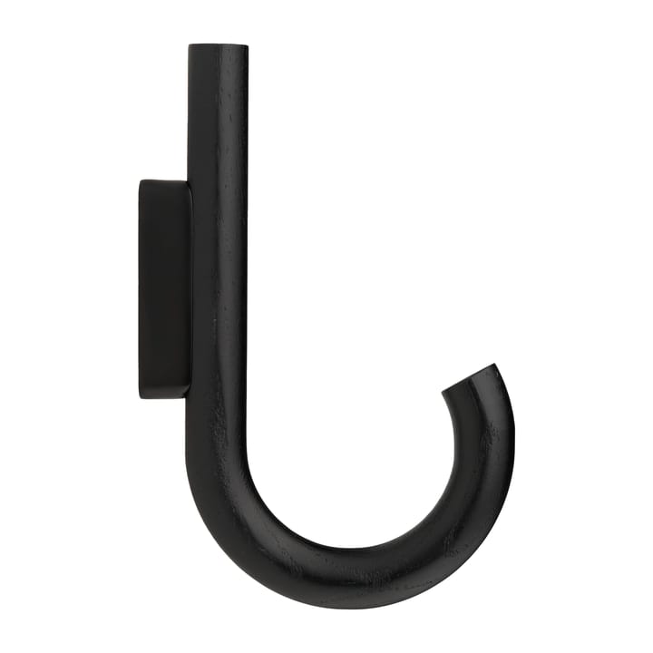 Hook krog 19 cm - Sortbejdset egetræ, sort - Gejst