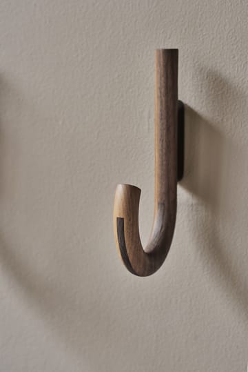 Hook krog 19 cm - Valnød/Sort - Gejst