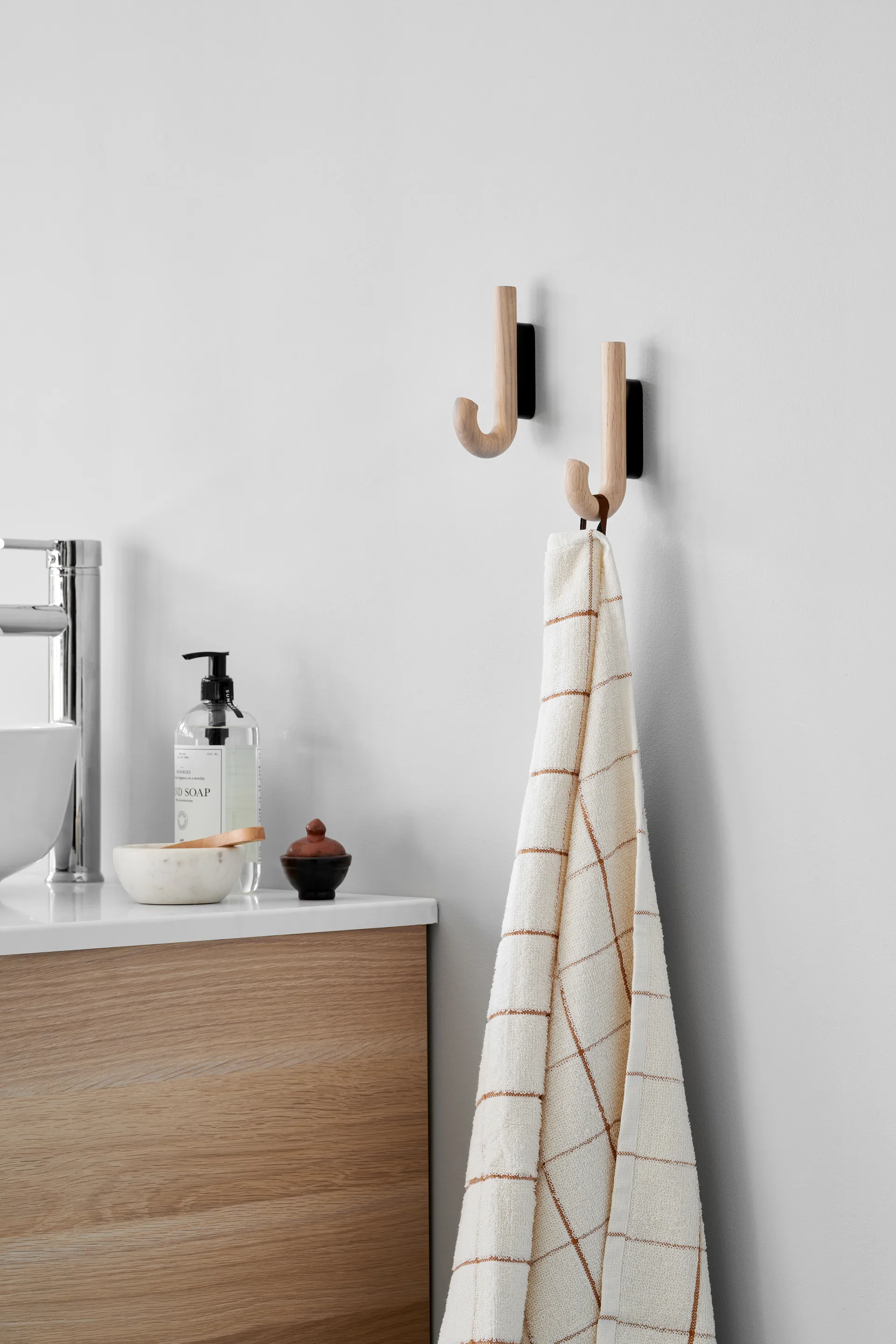 Hook krog mini 13,3 cm, Eg/Sort Gejst