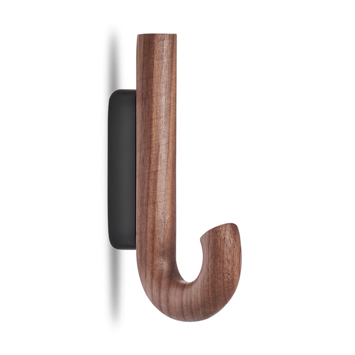 Hook krog mini 13,3 cm, Valnød/Sort Gejst