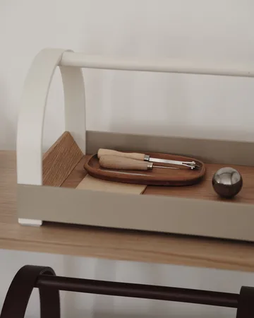 Kydo bakke med håndtag 40,5x27x23,5 cm - Eg-beige white - Gejst