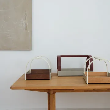 Kydo bakke med håndtag 40,5x27x23,5 cm - Eg-beige white - Gejst