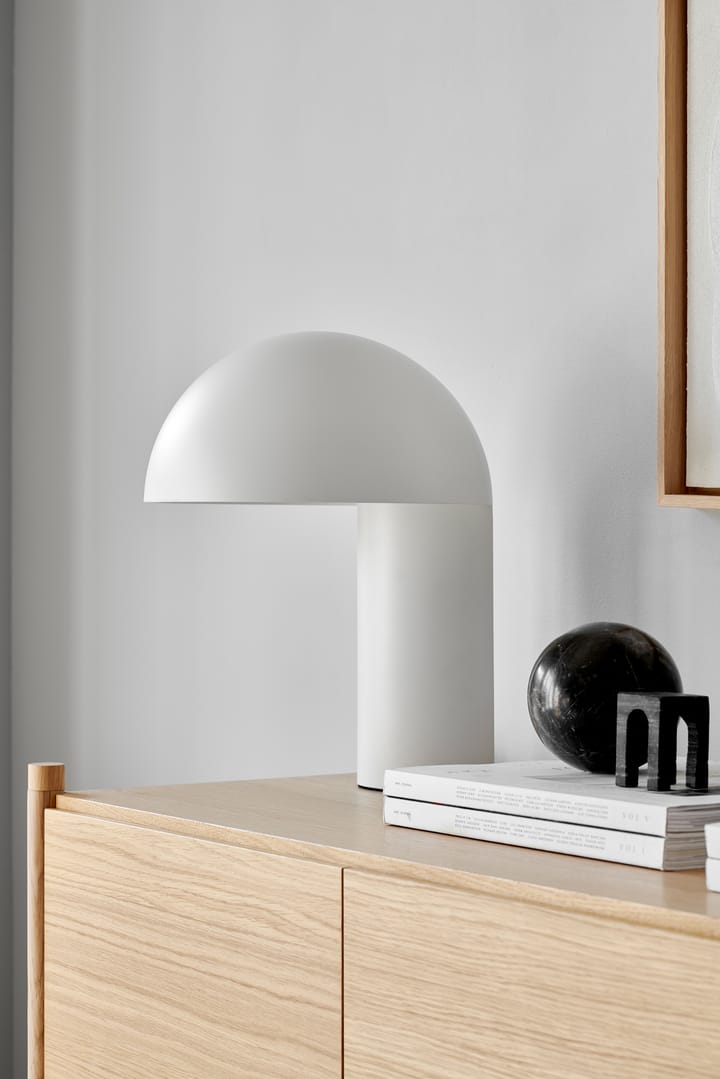 Leery bordlampe 40 cm, Hvid Gejst