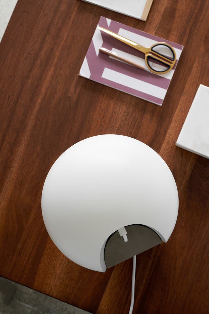 Leery bordlampe 40 cm, Hvid Gejst