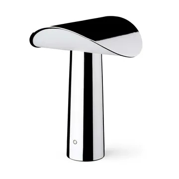 Lium portable bordlampe 22,5 cm - Chrome - Gejst