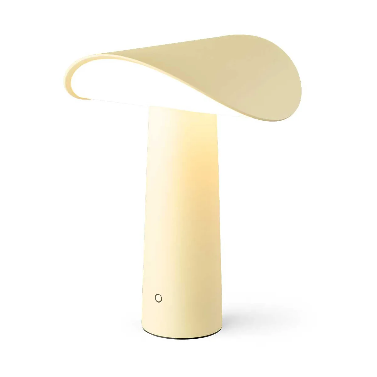 Lium portable bordlampe 22,5 cm, Light yellow Gejst