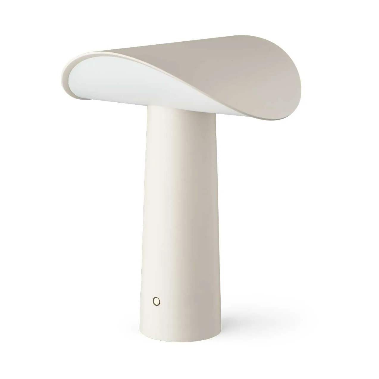 Lium portable bordlampe 22,5 cm, Warm grey Gejst