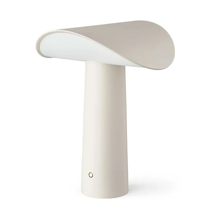 Lium portable bordlampe 22,5 cm - Warm grey - Gejst