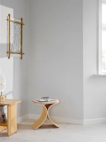 Luno skammel 48x28x72 cm - Eg-beige tekstil - Gejst