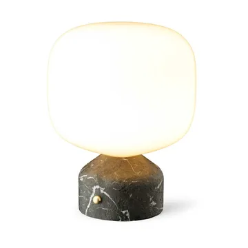 Meemo portable bordlampe 23 cm - Black marble - Gejst