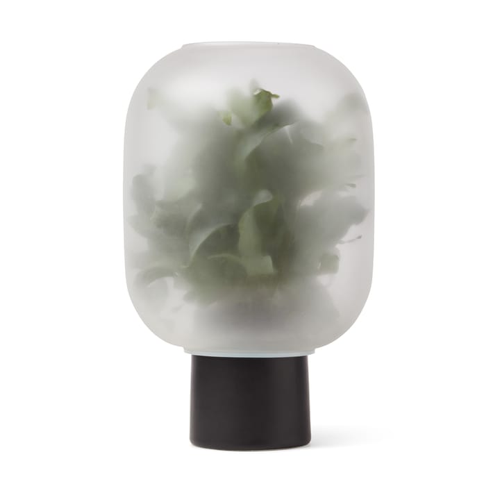 Nebl krukke med matteret glas stor Ø25 cm, Sort Gejst