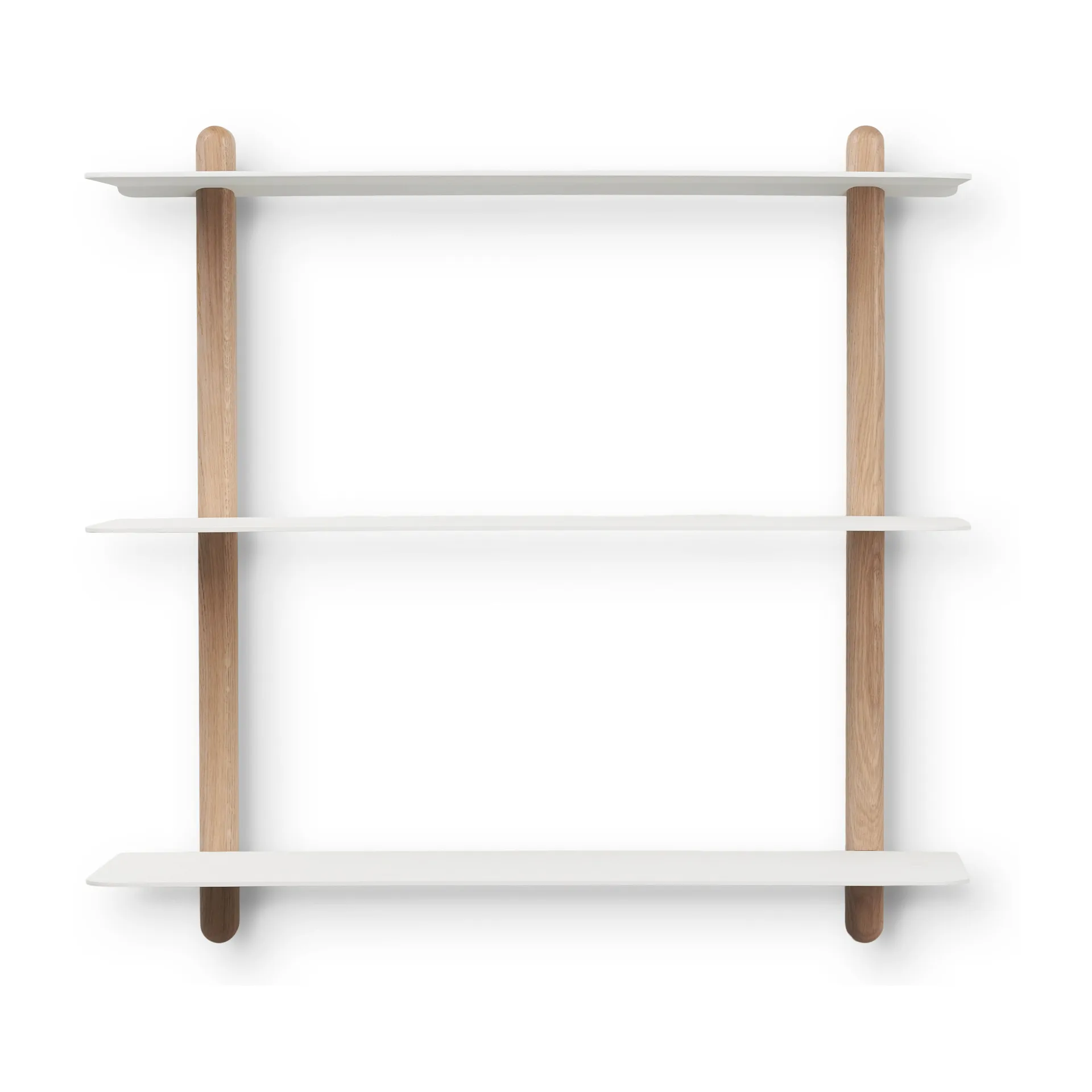 Nivo hylde A large, Lys eg/Hvid Gejst