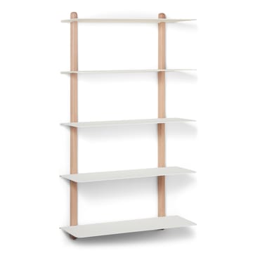 Nivo hylde E large - Lys eg/Hvid - Gejst
