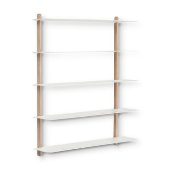 Nivo hylde E - Lys eg/Hvid - Gejst