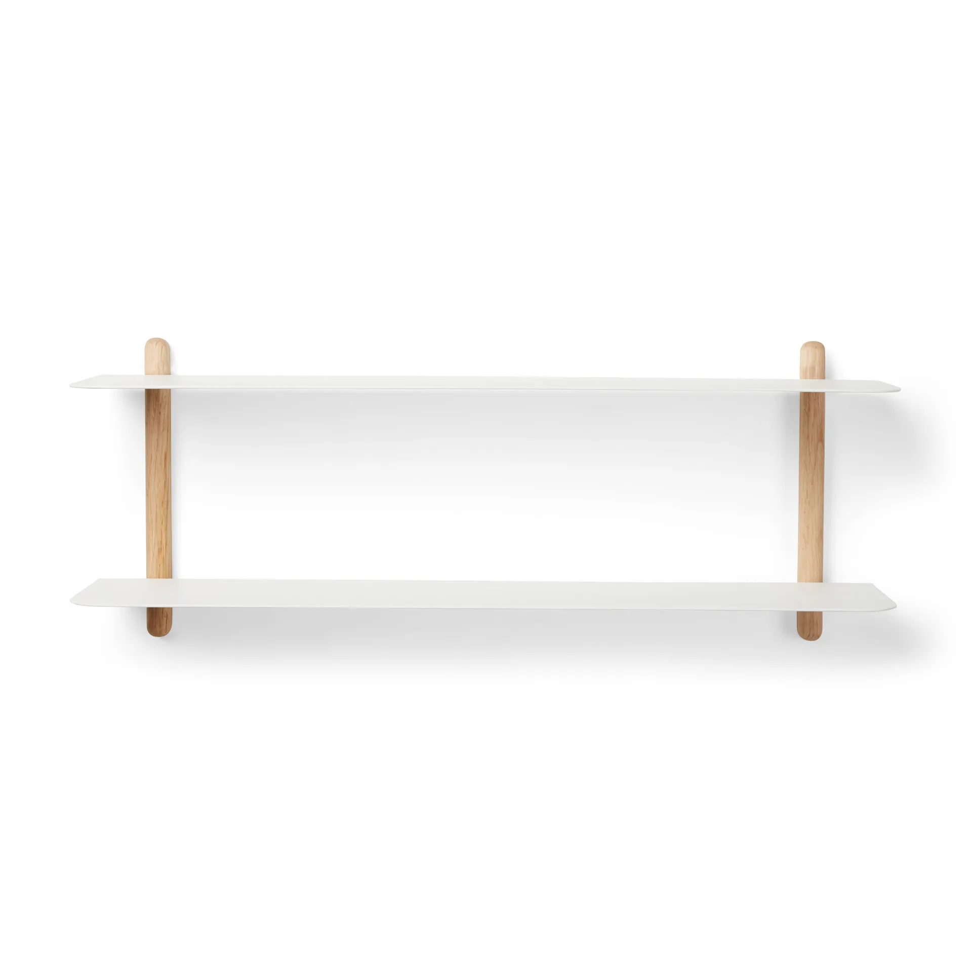 Nivo hylde F, Lys eg/Hvid Gejst