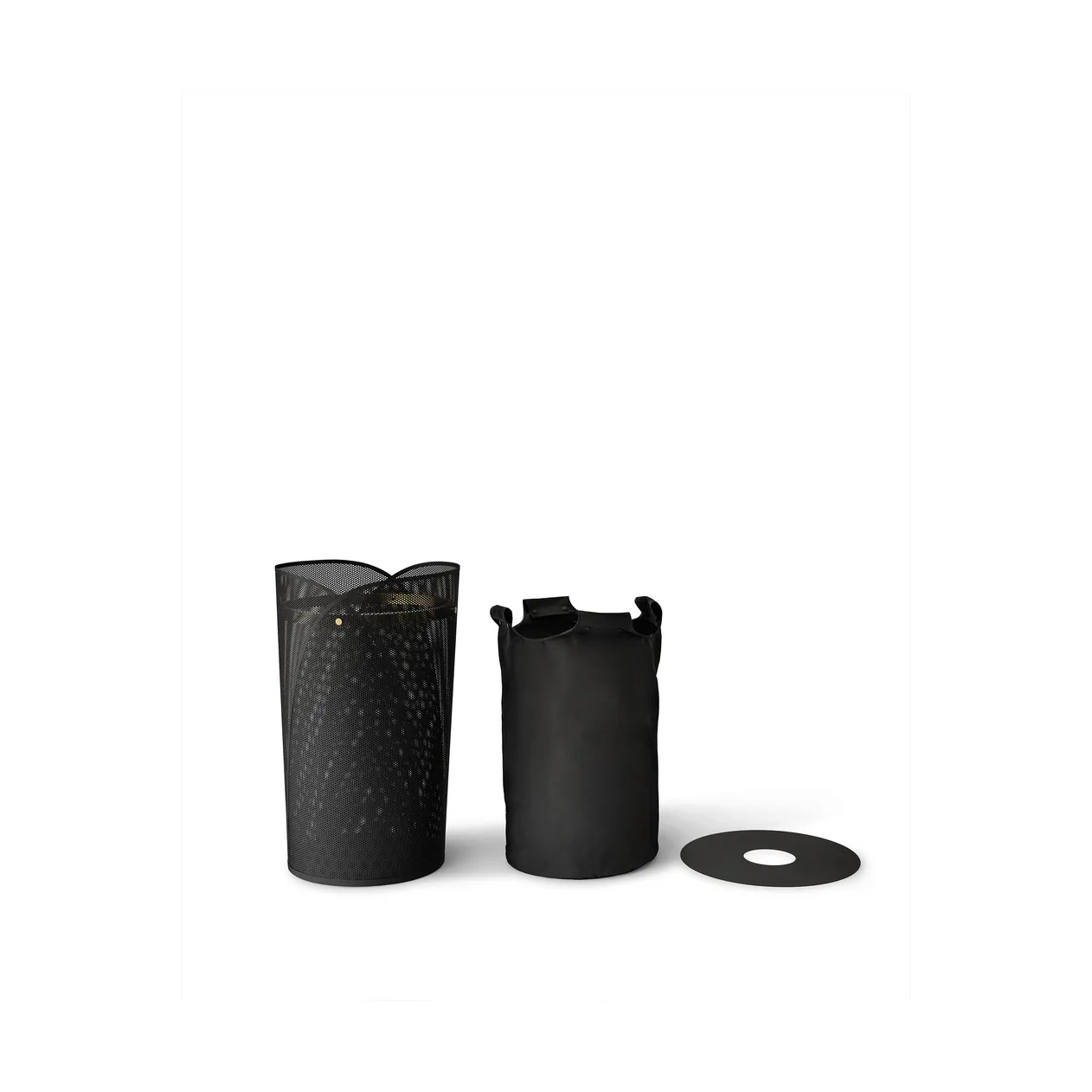 Oya vasketøjskurv 75 L, Dark grey Gejst