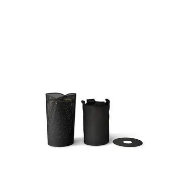 Oya vasketøjskurv 75 L - Dark grey - Gejst