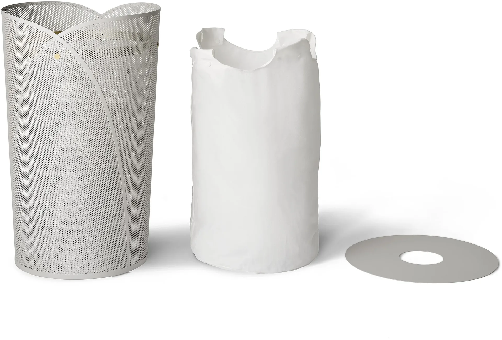 Oya vasketøjskurv 75 L, Warm grey Gejst