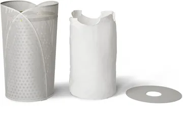 Oya vasketøjskurv 75 L - Warm grey - Gejst