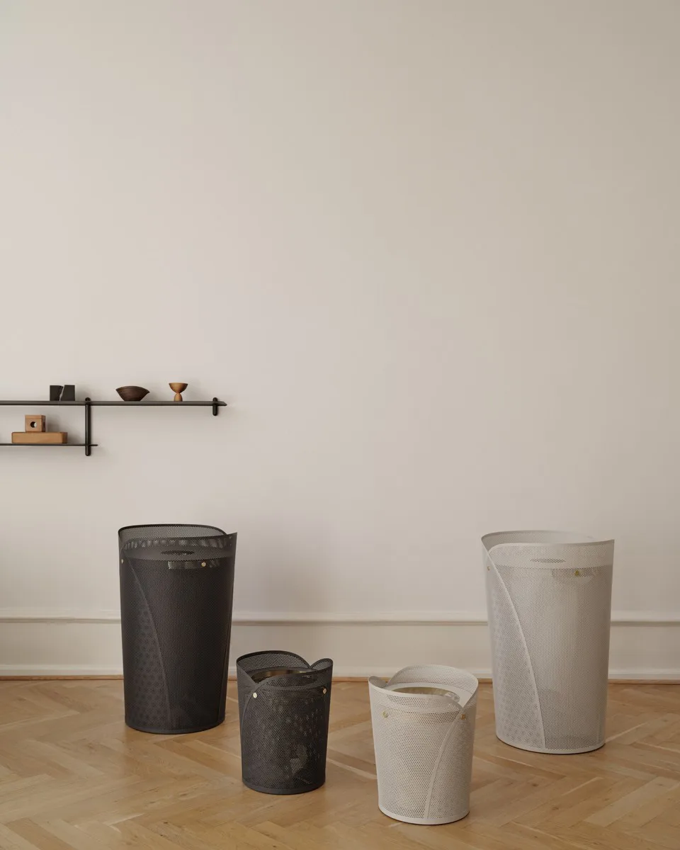 Oya vasketøjskurv 75 L, Warm grey Gejst