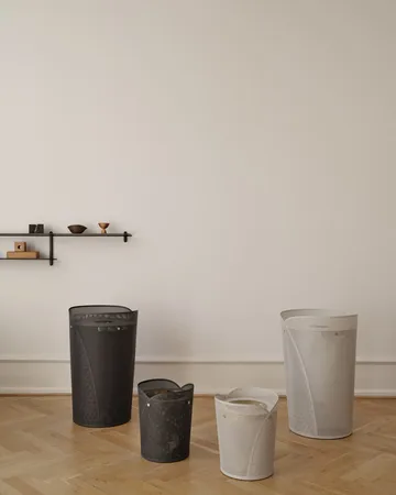 Oya vasketøjskurv 75 L - Warm grey - Gejst