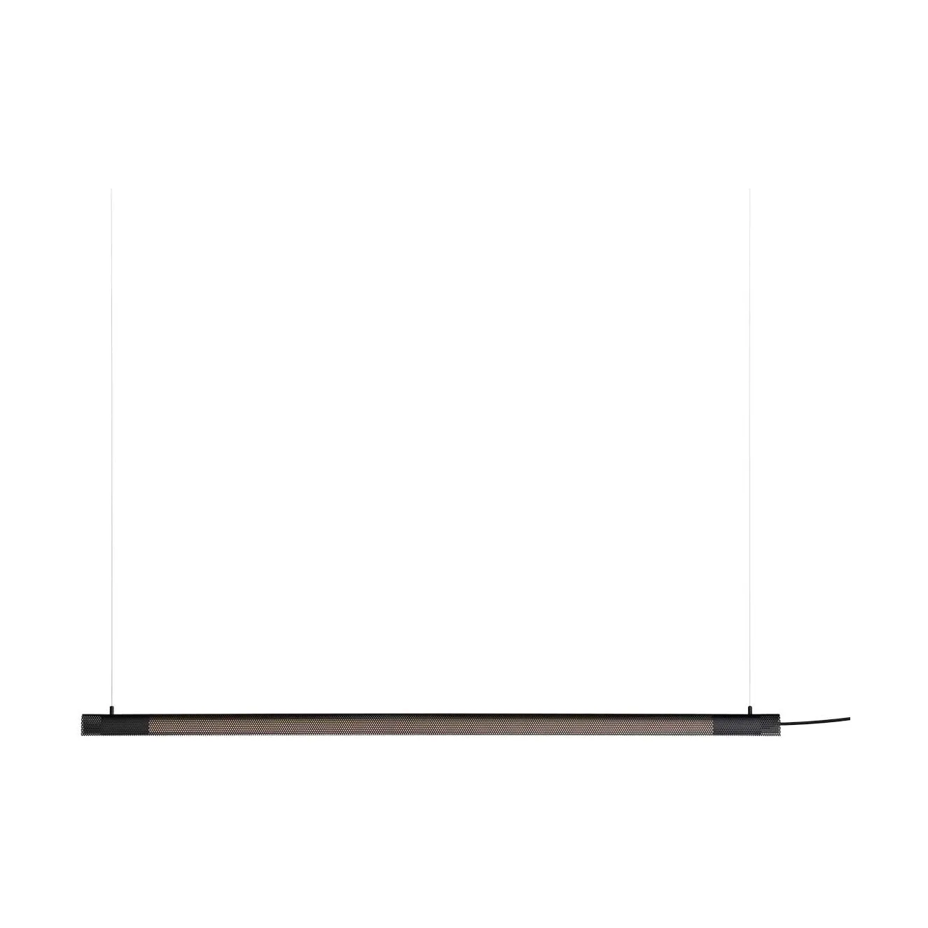 Radent pendel long 135 cm, Black Gejst