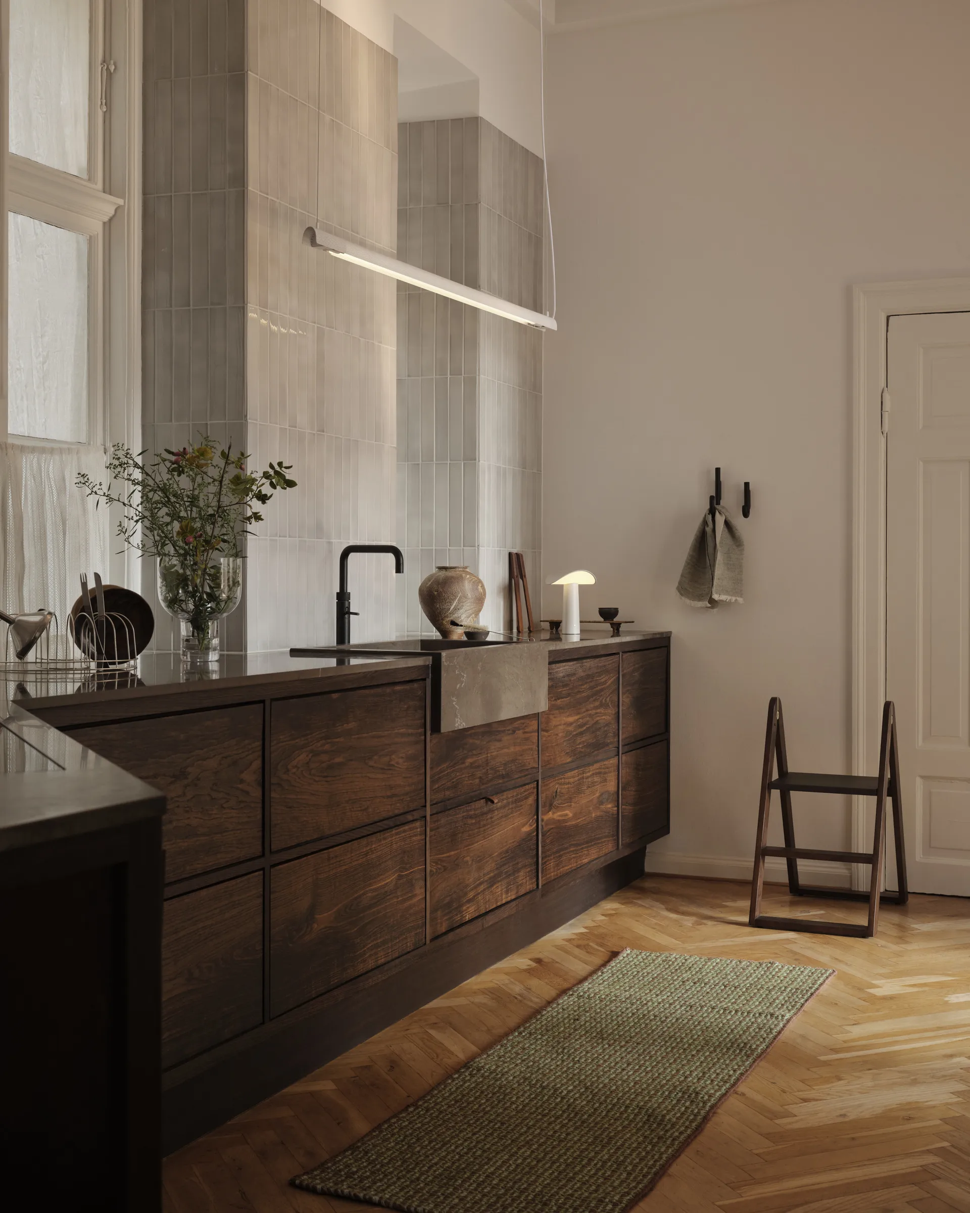 Radent pendel long 135 cm, White Gejst