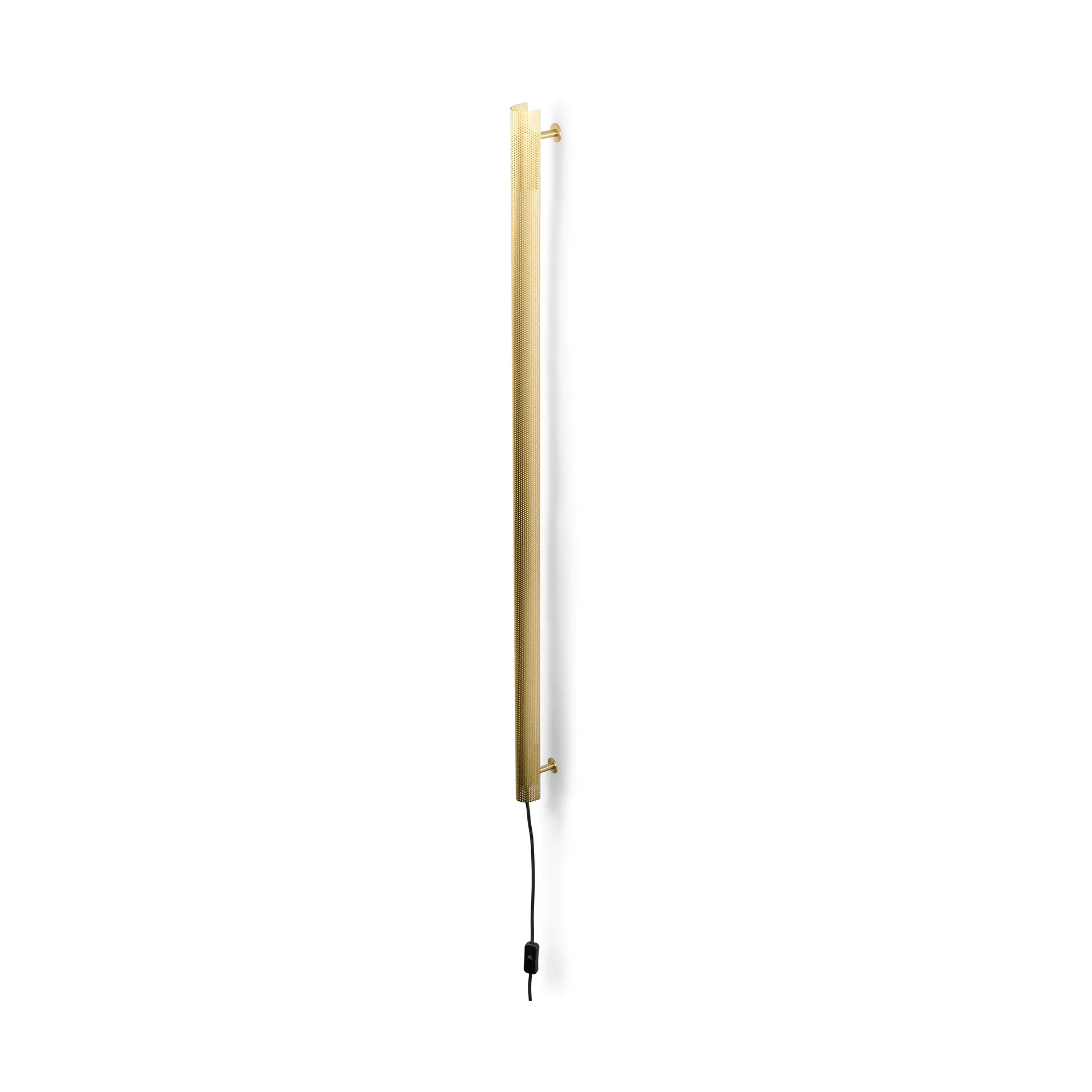 Radent væglampe long 135 cm, Brass Gejst