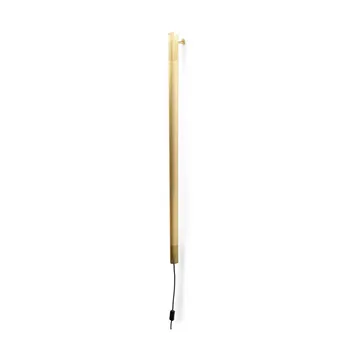 Radent væglampe long 135 cm - Brass - Gejst