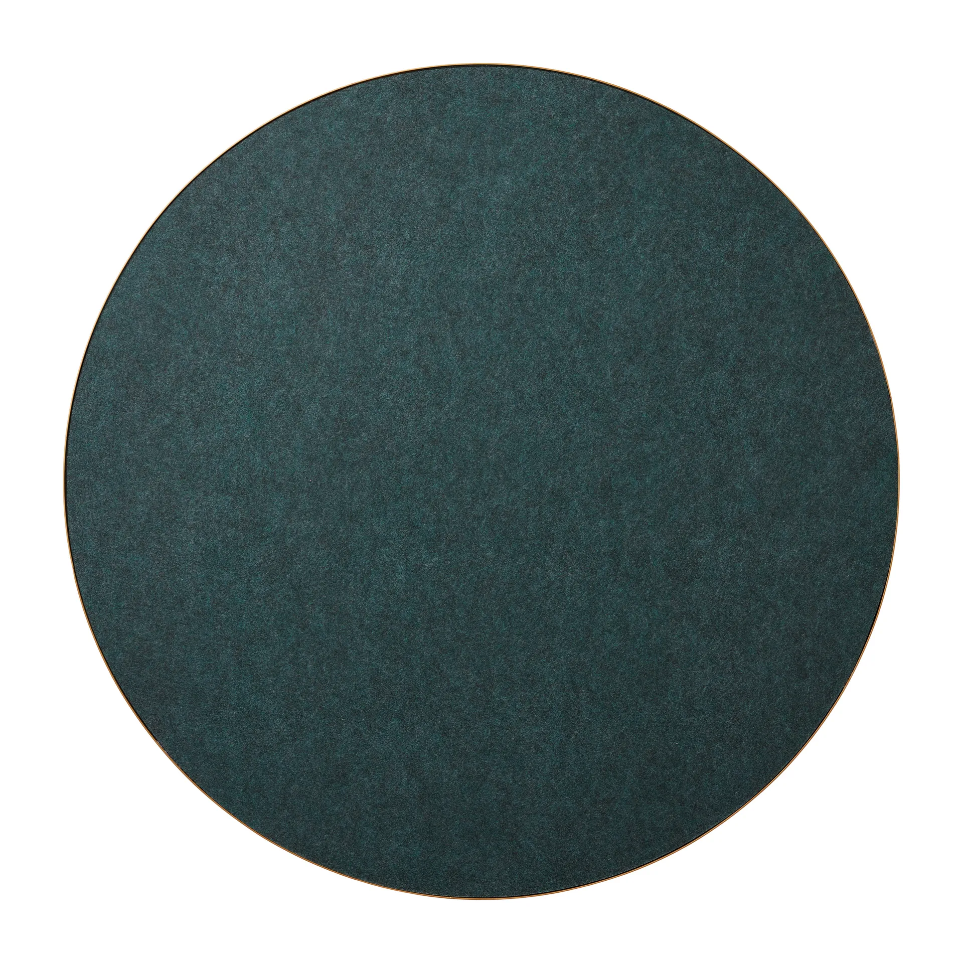 Retell pinboard opslagstavle Ø80 cm, Grøn/Messing Gejst