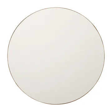 Retell pinboard opslagstavle Ø80 cm - Hvid/Messing - Gejst