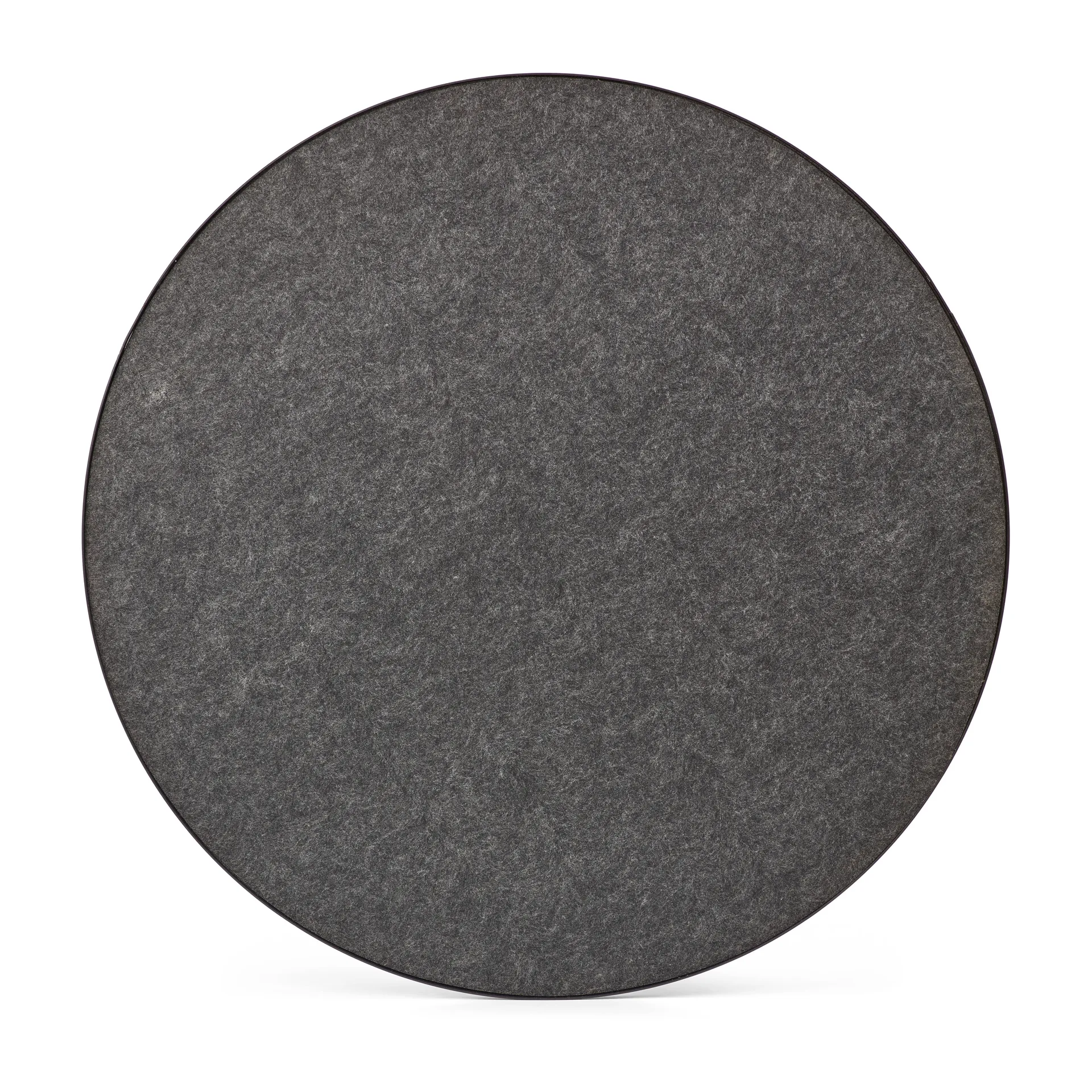 Retell pinboard opslagstavle Ø80 cm, Sort Gejst