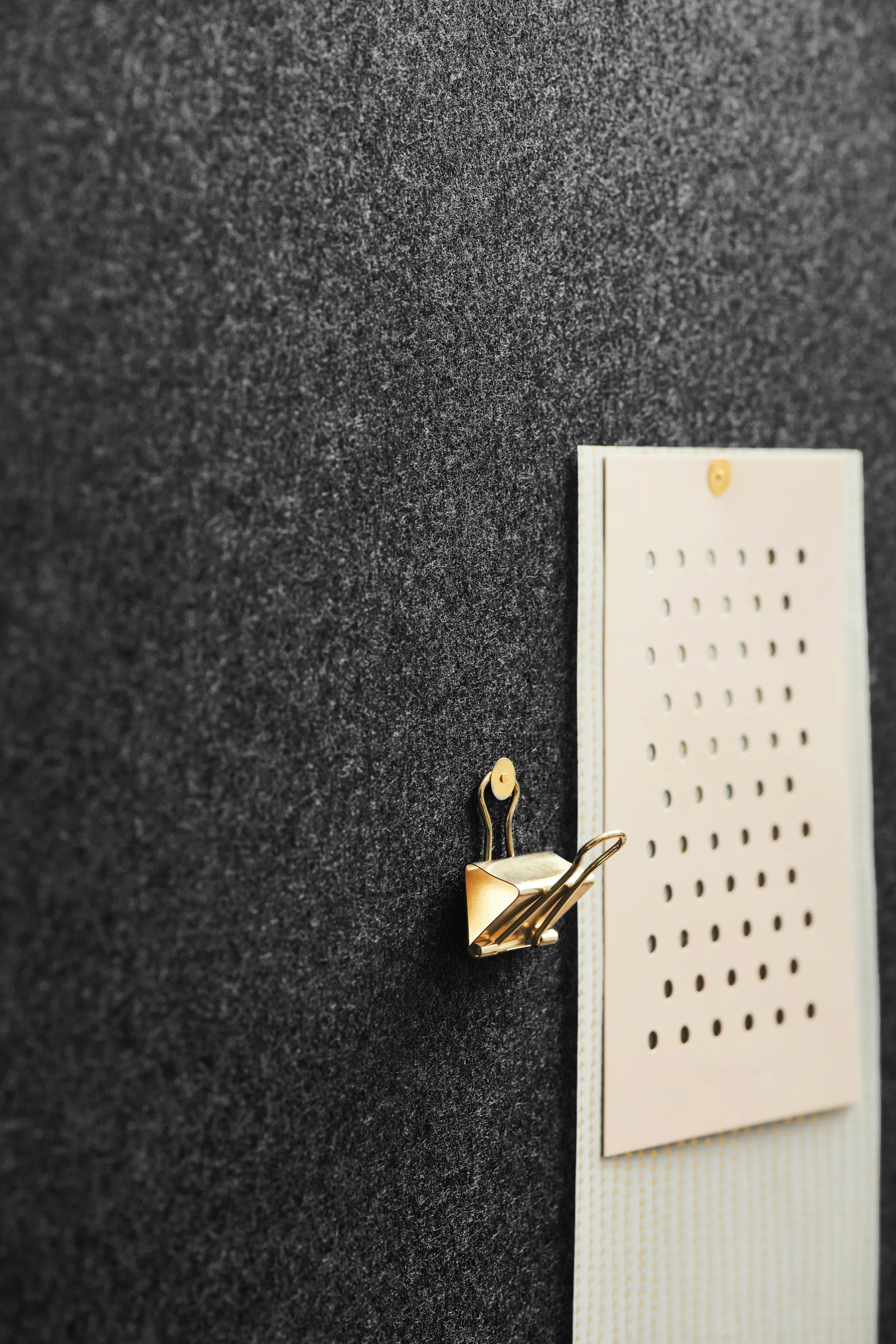 Retell pinboard opslagstavle Ø80 cm, Sort Gejst