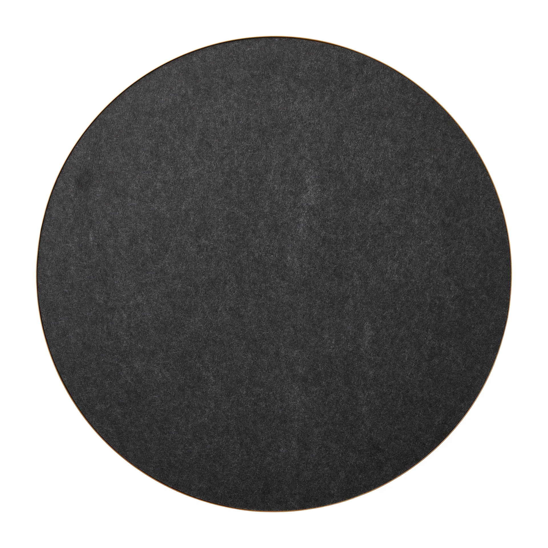 Retell pinboard opslagstavle Ø80 cm, Sort/Messing Gejst