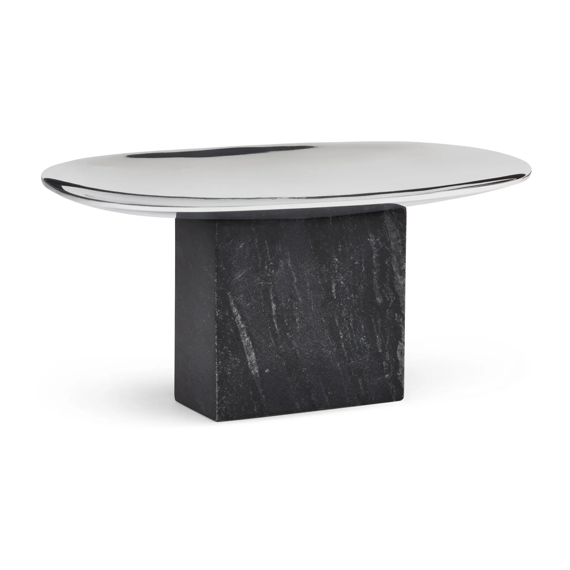 Sapoto skål bakke 15x25 cm, Sølv Gejst