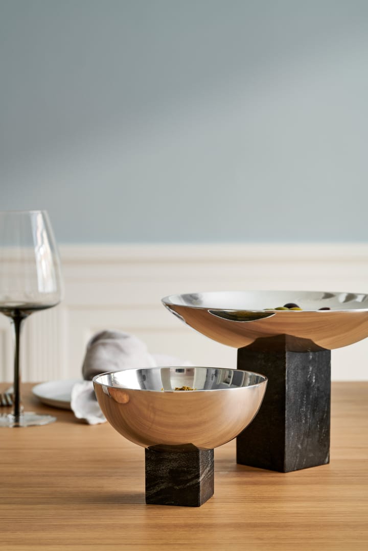 Sapoto skål medium Ø22 cm, Sølv Gejst