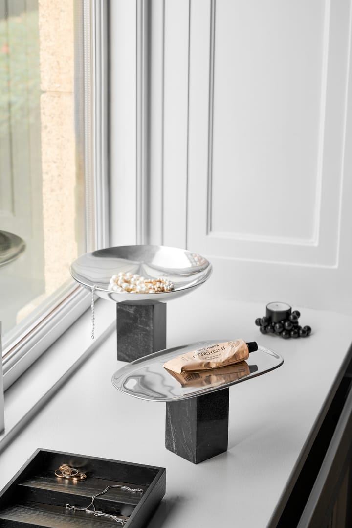 Sapoto skål medium Ø22 cm, Sølv Gejst