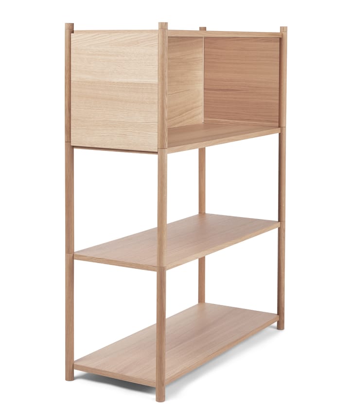 Sceene bookcase B - Lys eg - Gejst