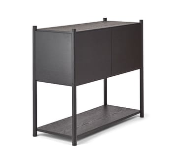 Sceene bookcase C - Sortbejdset eg - Gejst
